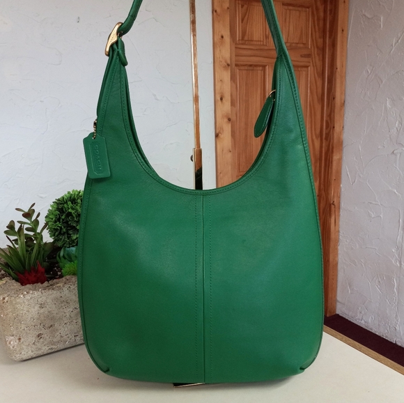 Coach: The Coach Originals Ergo Shoulder Bag 33, Green - Picture 5 of 16